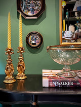 Glass Centerpiece 'Herbert' With Handles and Feet