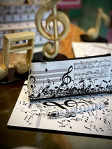 Estuche Neceser Estampado 'Música'
