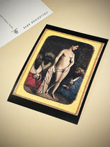 Postal 'Painting of the Greek Slave' - Daguerreotype, c.1847