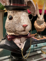 Decorative Bust 'Lapin Chapeau'