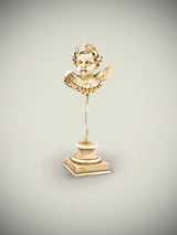 Figura Decorativa 'Angel' sobre Base - Izquierdo