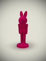 Figura Decorativa 'Conejo Nutcracker' - Rosa