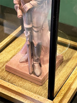 Figura Decorativa de Porcelana 'Soldadito Rosa'