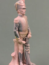 Figura Decorativa de Porcelana 'Soldadito Rosa'
