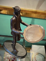 Réplica Decorativa 'Valet' Con Bandeja