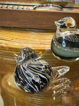 Figura Pájaro Decorativo 'Oiseau' - Negro