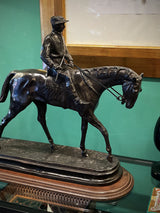 Decorative Replica 'Jockey and Horse'