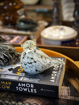 Figura Pájaro Decorativa 'Oiseau' - B/N