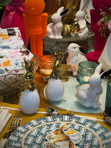 'Goldie Rabbit' Decorative Figure - Jumping