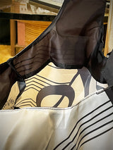 Bolsa Plegable Estampada 'Música'
