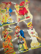 Hoja Cromos Alemanes 'Niños y Disfraces'