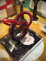 Escultura Decorativa de Cristal 'Curvum'