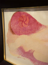 Gouache Original 'Cos al Sofà' - 20x31 cm - Esther Boix