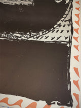 Aguafuerte Original 'Fenêtres - Brun' - Pierre Alechinsky