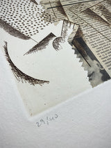 Carpeta 'Nuevos Tipos Urbanos' con 5 Aguafuertes - Manolo Valdés