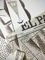 Carpeta 'Nuevos Tipos Urbanos' con 5 Aguafuertes - Manolo Valdés