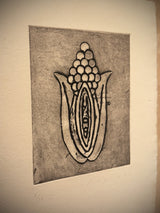 Grabado Con Papel Hecho a Mano 'S/T' - Jaume Plensa