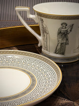 Taza y Plato de Porcelana 'Palladium' - 200 ml