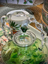 Green 'Monterey' Glass Teapot - 660 ml