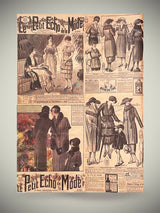 Wrapping Paper 'Modes de Paris' - 100x70 cm