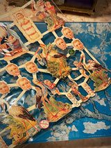 Hoja Cromos Alemanes 'Bebés y Cigüeñas'