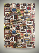 'Cigars' Wrapping Paper - 100x70 cm