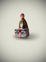 Figura de Lata 'Travelling Man' Estilo Vintage