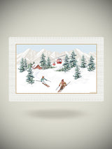 Individual Doble Cara 'Chalet' - 45x30 cm