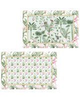 Individual Doble Cara 'Wild Tropical' - 45x30 cm