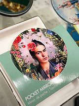 Espejo de Bolsillo 'Inspired by Frida Kahlo' - 75 mm