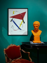 Lámina Decorativa 'Puzle Abstracto No II'