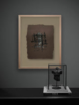 Pintura Original 'Tramado Abstracto' - 39.5x30.5 cm - Federico Font