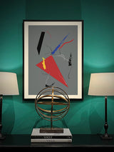 Lámina Decorativa 'Puzle Abstracto No I'