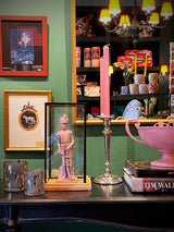 Figura Decorativa de Porcelana 'Soldadito Rosa'