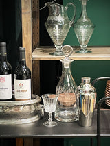 Decantador Vintage en Cristal Tallado 'Magnus'