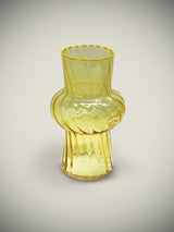 Jarrón Decorativo de Cristal 'Twist & Match' - Amarillo