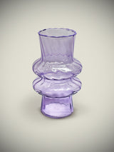 Jarrón Decorativo de Cristal 'Twist & Match' - Violeta