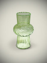 Jarrón Decorativo de Cristal 'Twist & Match' - Verde