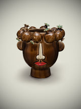 Jarrón Decorativo 'Arciboldo' Marrón