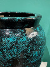 Macetero Decorativo 'Nelson' Pátina Azul