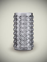 Jarrón Decorativo de Cristal 'Smoky' - Alto