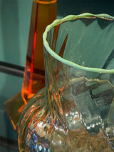 Jarrón Decorativo de Cristal 'Twist & Match' - Verde