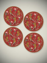 Set de 4 Platos de Postre de Porcelana 'Bengala'