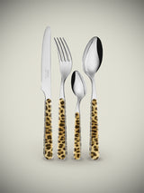 Juego de Cubertería 'Animalier Leopard' - 24 Piezas