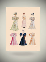 Kit Muñeca y Vestidos Recortables 'Miss Sophie'