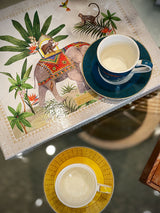 Juego de 6 Tazas y Platos de Café 'Marajah'