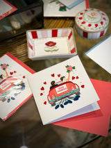 Tarjeta Filigrana de Papel 'Just Married'
