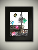 Lámina Decorativa 'Fashion Icons I'