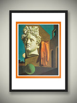 Lámina Decorativa 'De Chirico Reprint'