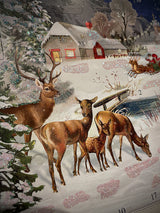 Calendario de Adviento 'Farolillo de Navidad' - 38x52 cm